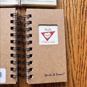 Write It Down! Spiral Health Journal - Pocket Notebook
